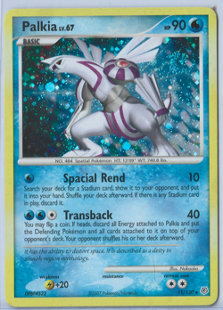 Pokemon Palkia Card 11/130 Holo Rare Diamond and Pearl - Image 1
