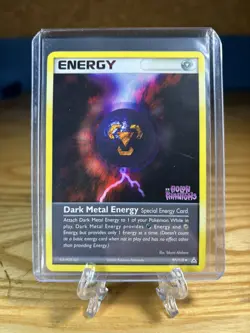 LP - Dark Metal Energy - 97/110 -Reverse Holo Uncommon-Pokemon EX Holon Phantoms - Image 2