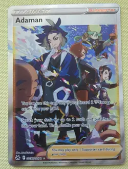 Adaman - GG57/GG70 - Pokemon Crown Zenith Galarian Gallery Full Art Card NM - Image 1