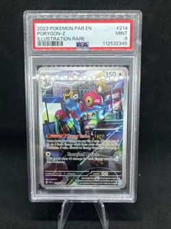 2023 Pokemon Porygon-Z Illustration Rare 214/182 PSA 9 EN - Image 1
