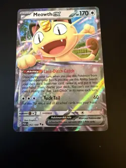 Meowth ex 062/088 - Perfect Order - Double Rare - Pokemon TCG - NM - Image 1