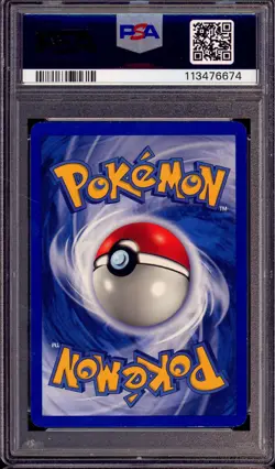 1999 POKEMON GAME #7 HITMONCHAN HOLO NM PSA 7 BASE SET - Image 2
