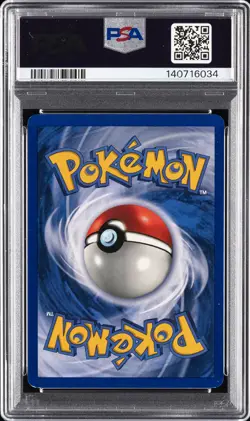 1999 POKEMON BASE SET UNLIMITED #12 NINETALES-HOLO PSA 7 - Image 2