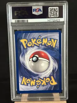 1999 POKEMON BASE SET UNLIMITED #11 NIDOKING-HOLO PSA 7 - Image 2