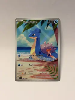 Pokemon TCG Misty's Lapras Destined Rivals 194/182 Illustration Rare - Image 1