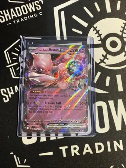 Mint Team Rocket's Mewtwo ex 081/182 - Pokemon Sv10: Destined Rivals Holo - NP - Image 1