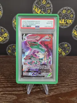 PSA 10 Pokemon Silver Tempest Rayquaza VMAX TG20/TG30 Trainer Gallery Alt Art - Image 1