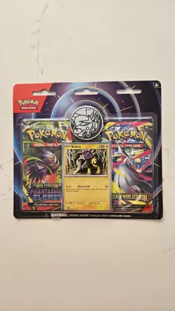 Pokemon Raikou Foil Card, 2 Booster Packs & Metallic Coin Blister Pack Sealed - Image 1