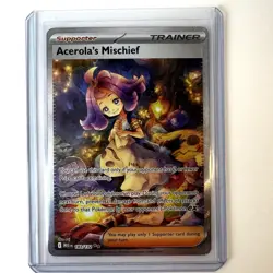 Acerola's Mischief - 183/132 - SIR - Pokemon TCG: Mega Evolutions NM - Image 1