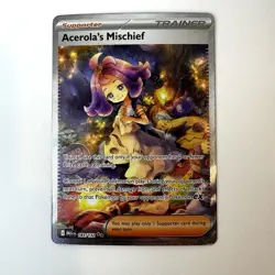 Acerola's Mischief - 183/132 - SIR - Pokemon TCG: Mega Evolutions NM - Image 3