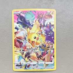 Pokemon Pikachu 160/159 Crown Zenith Secret Rare Full Art Holo Basic 70 HP - Image 1