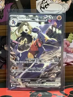 Pokemon Cynthia's Garchomp EX #232/182 Sir Destined Rivals - Image 1
