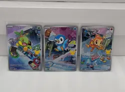 Pokemon TCG First Partner Illustration Collection Series 1 Gen 4 Starters Set-B - Image 2