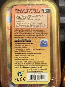 Pokemon TCG 151 Mini Tins LOT x3 Gengar ,Machamp,Dragonite -New Sealed - Image 3