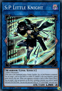 YUGIOH S:P LITTLE KNIGHT SUPER RA03-EN049 NEAR MINT - Image 1