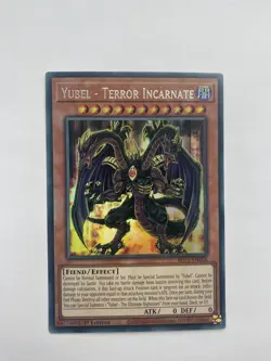 Yubel - Terror Incarnate BLC1-EN028 Silver Ultra Rare Near Mint 1st Ed Yugioh - Image 1