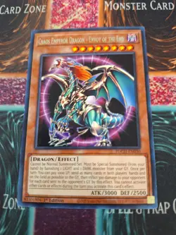 Yugioh Chaos Emperor Dragon - Envoy of the End TOCH-EN030 Rare 1st Edition NM - Image 1