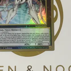 Yu Gi Oh Number C1000: Numerounius | 1st Edition Premium Gold Rare NM - Image 3