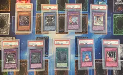 Yugioh PSA 8 Graded Bundle (Various Rarities) - Image 2