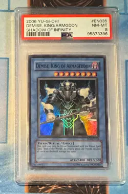 Yugioh PSA 8 Graded Bundle (Various Rarities) - Image 4