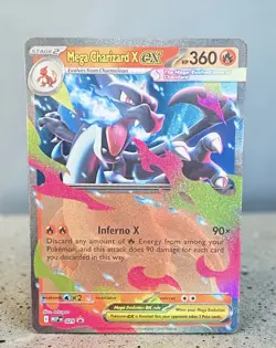Pokemon Mega Charizard X Ex #029 Black Star Promo! 🔥 - Image 1