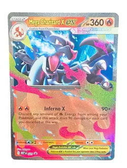 Pokemon Mega Charizard X Ex #029 Black Star Promo! 🔥 - Image 2