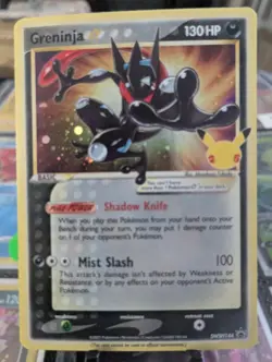 Pokemon TCG - Greninja Gold Star Holo Promo SWSH144 - CELEBRATIONS - NEAR MINT - Image 1