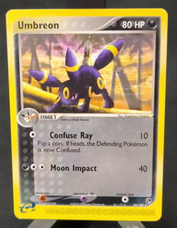 2003 Pokemon Umbreon 24/100 EX Sandstorm Rare Non-Holo NM/LP Vintage - Image 1