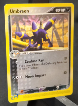 2003 Pokemon Umbreon 24/100 EX Sandstorm Rare Non-Holo NM/LP Vintage - Image 2