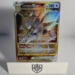 Pokemon TCG - Arceus VSTAR 184/172 Brilliant Stars - Gold Secret Rare Holo - NM - Image 1
