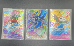 Rowlet, Litten, and Popplio First Partner Promos - MEP 043, 044, 045 Pokemon TCG - Image 1