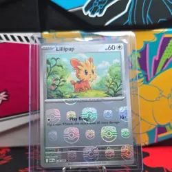 Pokemon Lillipup 074/086 Sv: White Flare Masterball Pattern Holo - Image 1