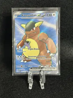 Pokemon TCG Kangaskhan ex Scarlet & Violet-151 190/165 Holo Ultra Rare NM - Image 1