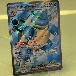 Blastoise ex (184/165) Ultra Rare | Pokemon Scarlet & Violet 151 | Near Mint - Image 1