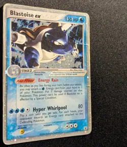 Pokemon FIRERED&LEAFGREEN - #104/112 Blastoise ex - Ultra Rare Holo - ENG - DMG - Image 5