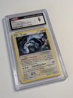 2016 Pokemon Fates Collide Sky Guardian Deck Cracked Ice Holo #78 Lugia CGC 9 - Image 2