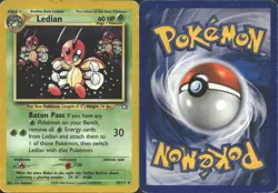 LEDIAN 39/111 UNCOMMON NEO GENESIS POKEMON UNLIMITED MP - Image 1