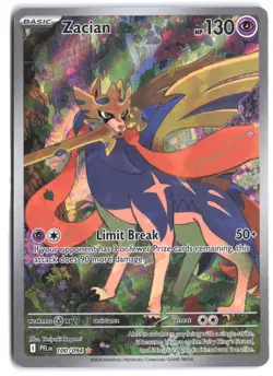 Zacian 100/094 Illustration Rare Phantasmal Flames Pokemon - Image 1