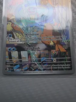 Pokemon Squirtle Illustration Rare Full Art Holo Sv07: Stellar Crown 148/142 - Image 2