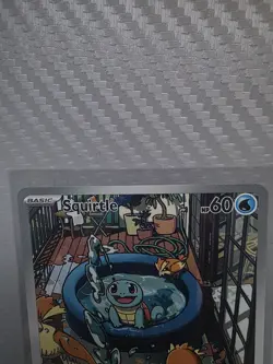 Pokemon Squirtle Illustration Rare Full Art Holo Sv07: Stellar Crown 148/142 - Image 3