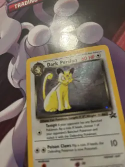 Pokemon TCG Dark Persian Black Star Promo 17 WoTC Holo HP Condition - Image 2
