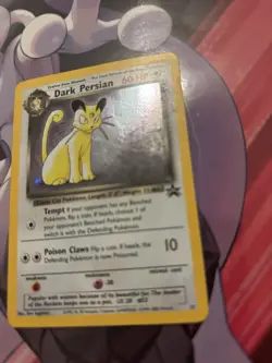 Pokemon TCG Dark Persian Black Star Promo 17 WoTC Holo HP Condition - Image 3