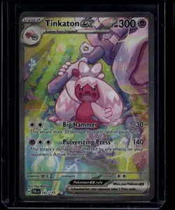Pokemon TCG Tinkaton ex 262/193 Paldea Evolved Special Illustration NM - Image 1