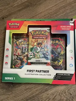 Pokemon TCG First Partner Illustration Collection Series 1 New Sealed lot of 2 - Image 2