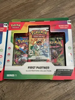 Pokemon TCG First Partner Illustration Collection Series 1 New Sealed lot of 2 - Image 3