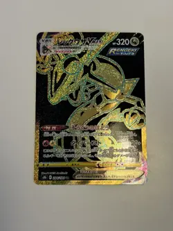 Japanese Pokemon Rayquaza VMAX Ultra Rare 284/184 VMAX Climax Amazing Texture! - Image 2