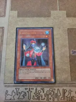 YUGIOH CRYSTAL SEER TAEV-EN031 ULTRA 1ST ED NM - Image 1