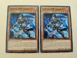 2x Elemental HERO Shadow Mist LEHD-ENA15 Common 1st Ed LP - Image 1