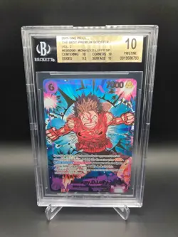 BGS 10 Monkey D Luffy SP EB02-061 (PRB-02) Alt Art Parallel One Piece (A) - Image 1