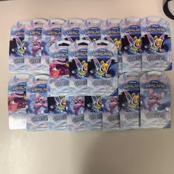 Disney Lorcana Winterspell Booster Packs New Sealed 19 pack Lot - Image 1